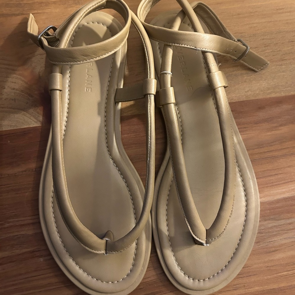 Everlane Endless Summer Tan Strappy Sandals